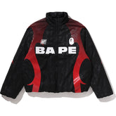 ABA FRAME MONOGRAM JACQUARD MULTI LOGO PADDED JACKET MENS