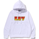 RHINESTONE LOGO REGULAR FIT PULLOVER HOODIE MENS