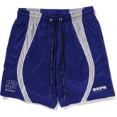 SOLID CAMO JACQUARD MULTILOGO RELAXED FIT SWEAT SHORTS MENS