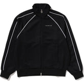 LINE CAMO JACQUARD METAL LOGO RELAXED FIT TRACK JACKET MENS