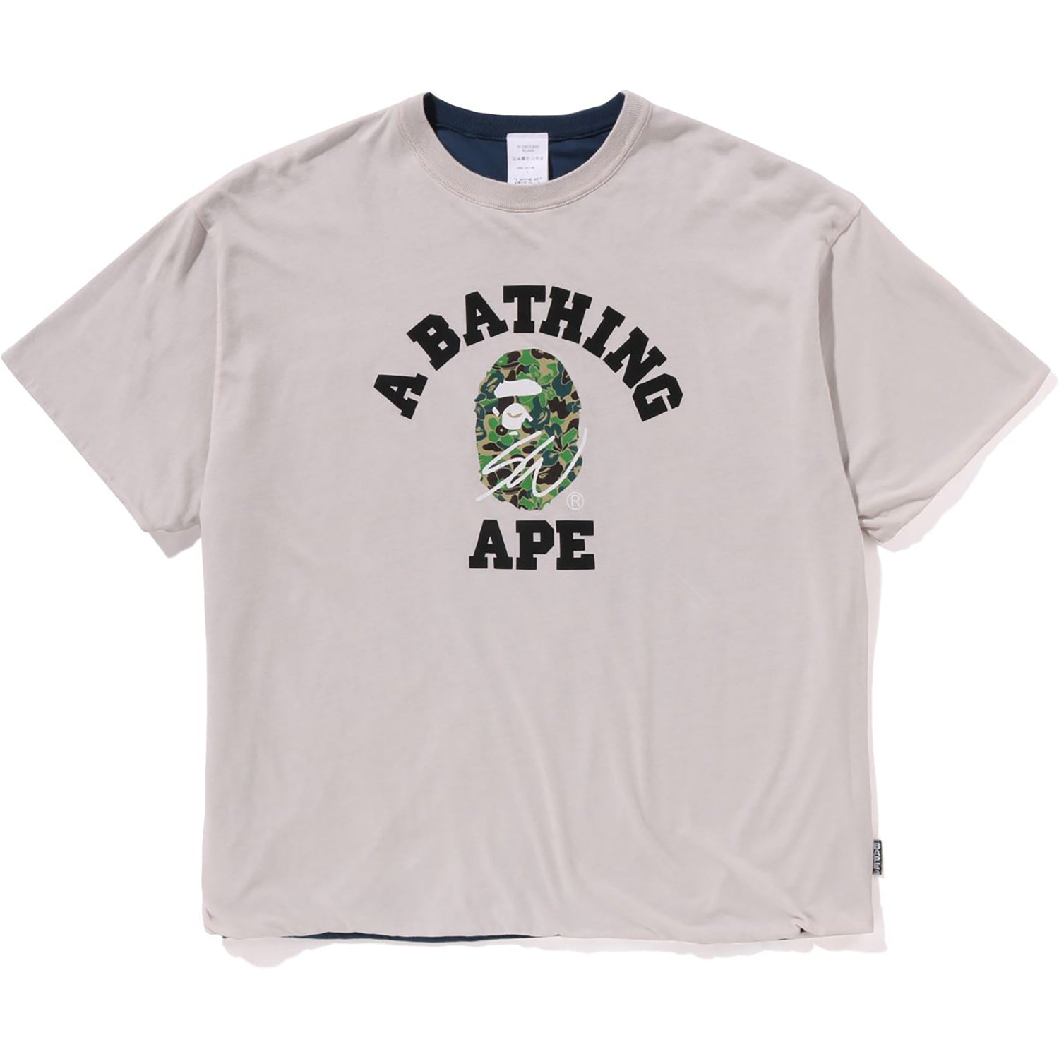 BAPE X SEAN WOTHERSPOON REVERSIBLE TEE MENS