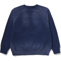 DESTROY WASHED EFFECT RELAXED FIT CREWNECK SWEATSHIRT MENS