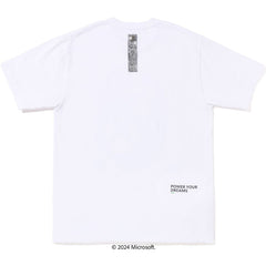 BAPE X XBOX APE HEAD TEE #2 MENS