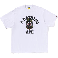 1ST CAMO SHARK SEIJIN COLLEGE RELAXED FIT TEE MENS