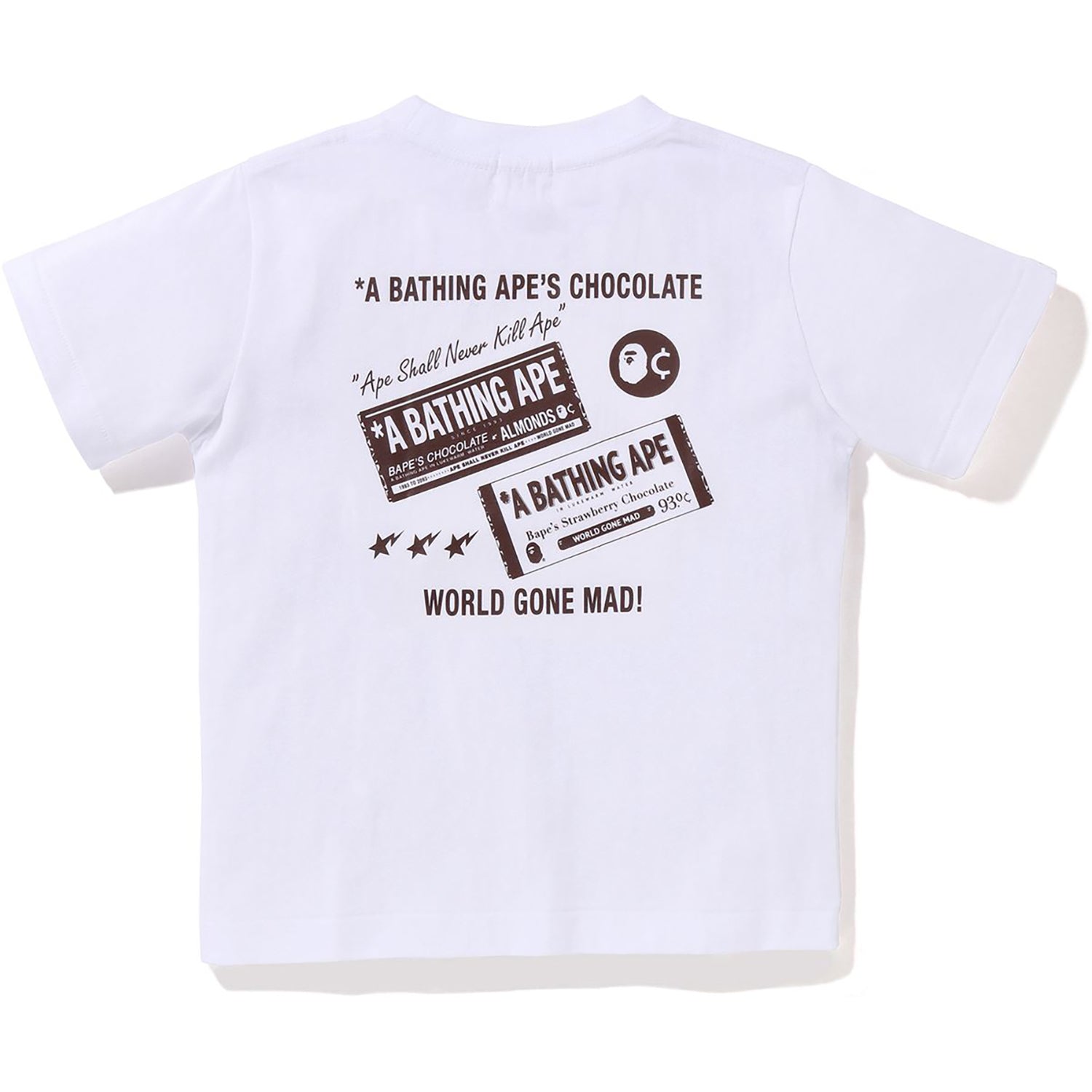 CHOCOLATE APE HEAD TEE KIDS