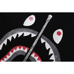 GLITTER SHARK TEE MENS