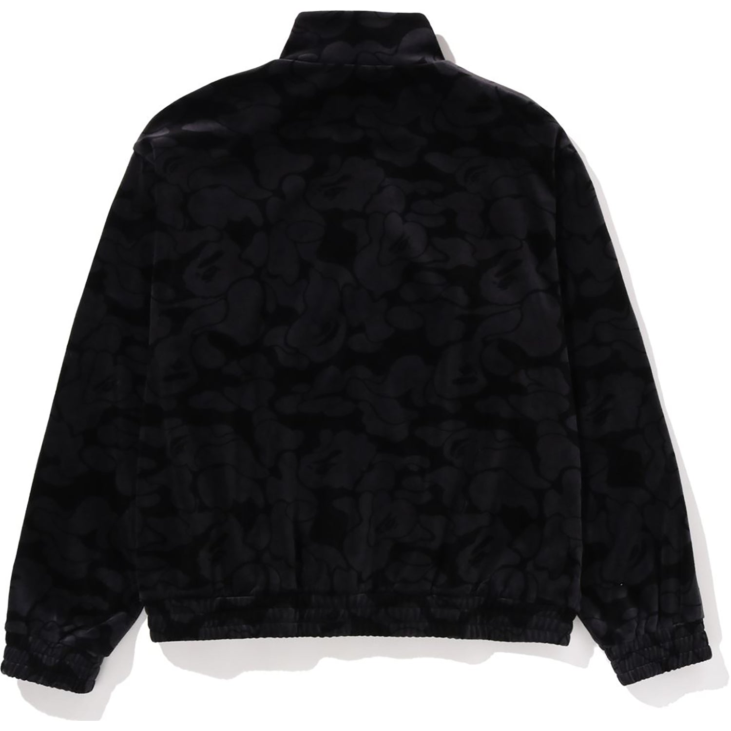 SOLID CAMO VELOUR METAL ONE POINT RELAXED FIT TRACK JACKET MENS