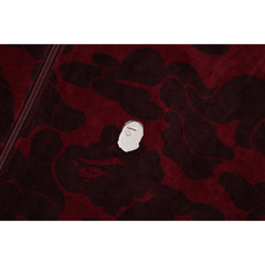 SOLID CAMO VELOUR METAL ONE POINT RELAXED FIT TRACK JACKET MENS