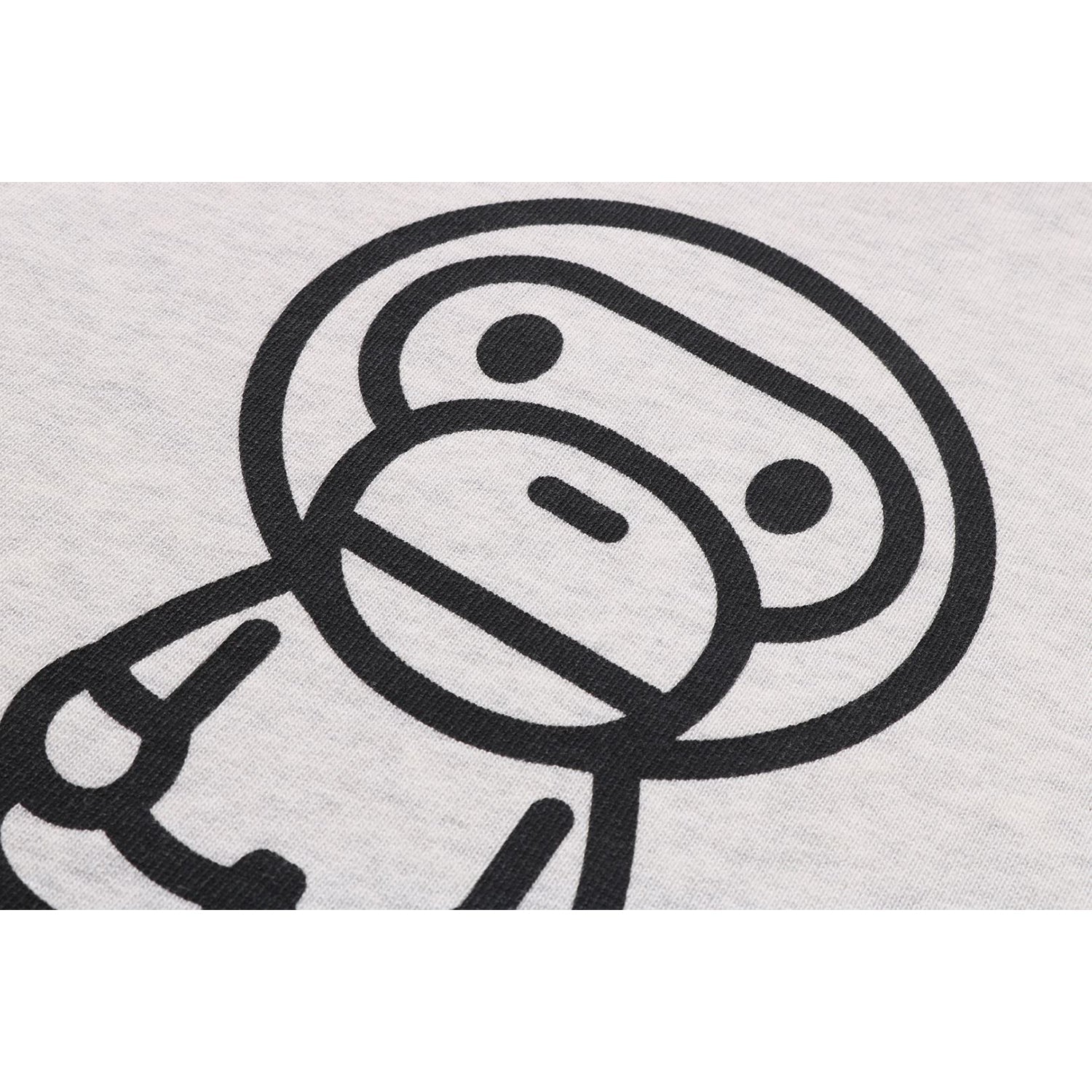 HEAVY WASH BABY MILO RELAXED FIT CREWNECK SWEATSHIRT MENS